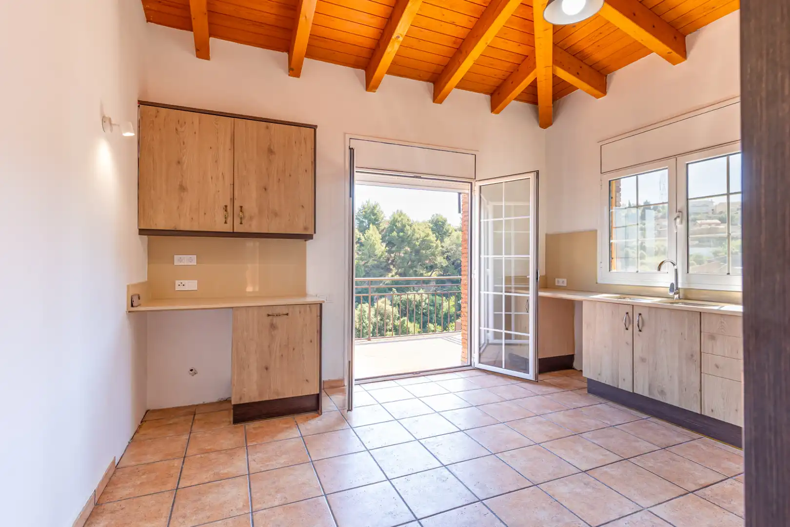 Kitchen of Houses for sale in Terrassa  with Heating, Private garden and Terrace