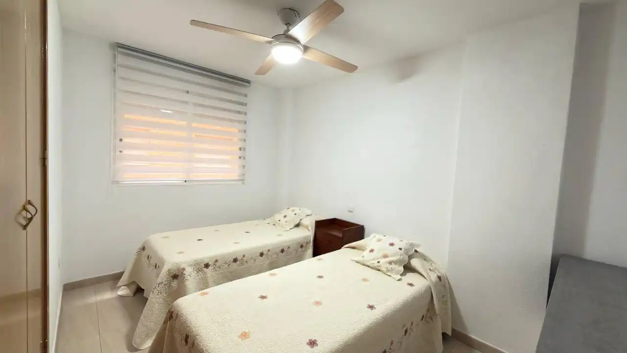 Bedroom of Flat for rent in Alicante / Alacant  with Air Conditioner, Terrace and Furnished