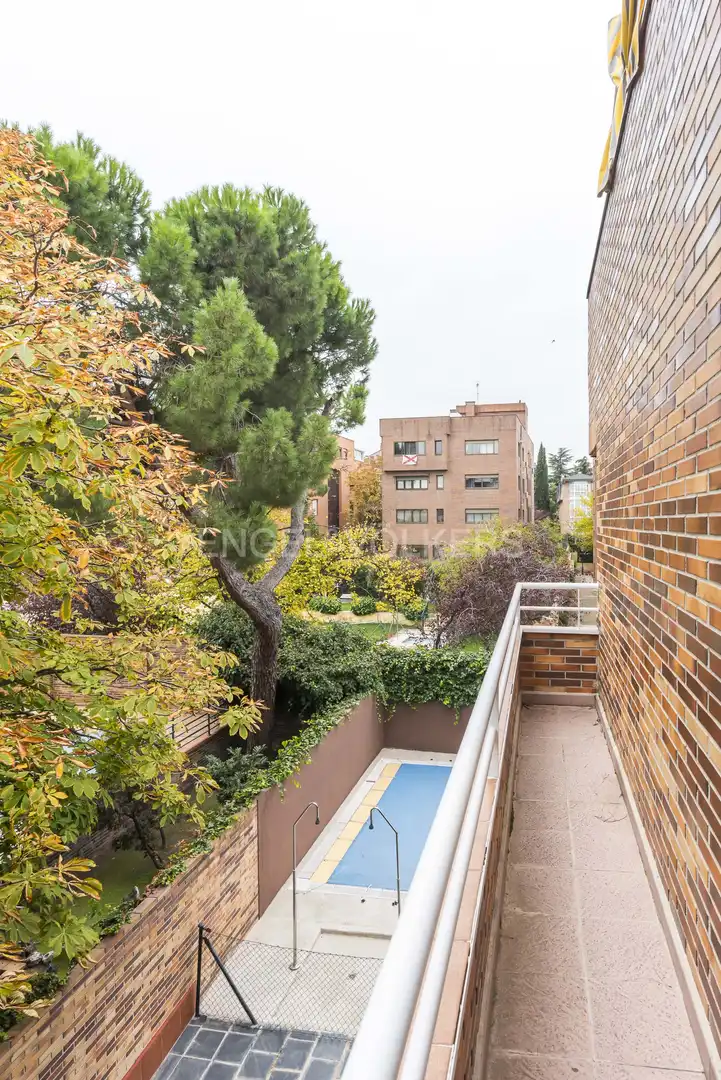 Terraza de Piso de alquiler en Ciudad Lineal