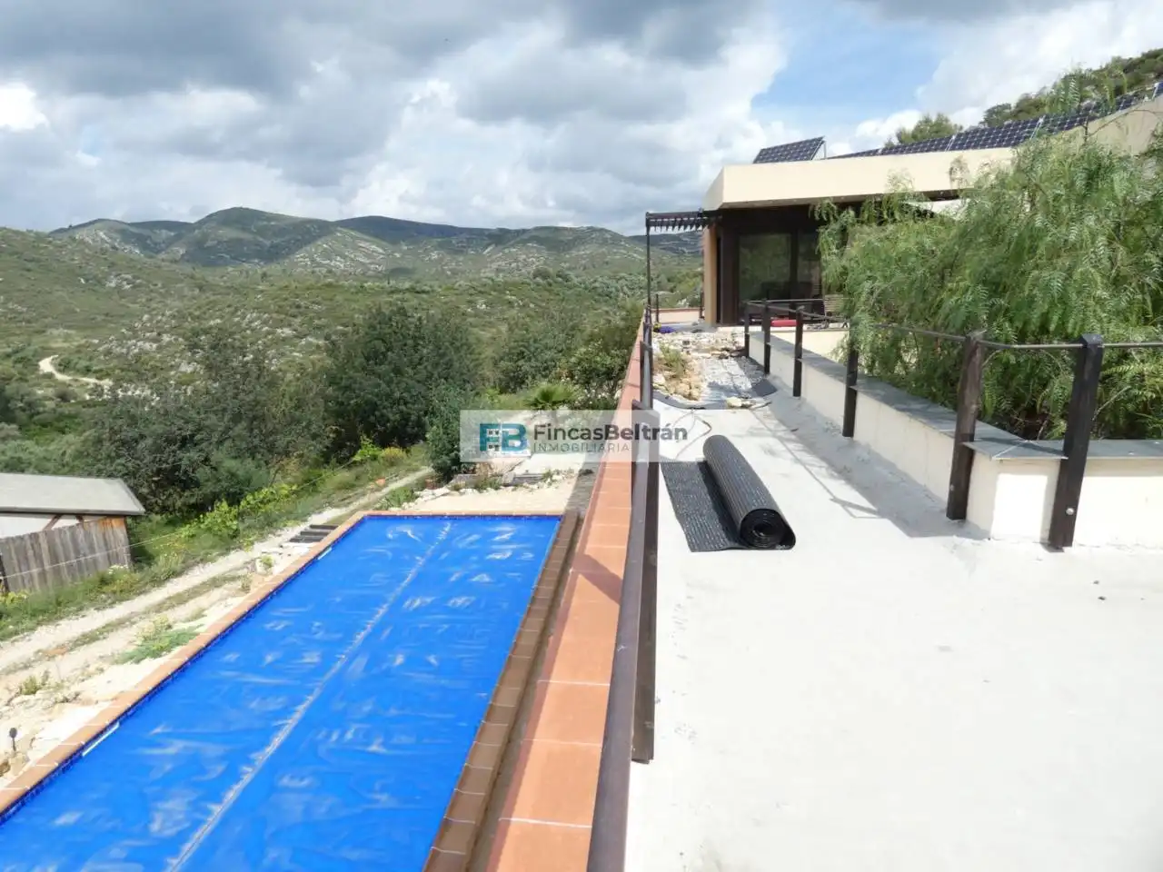 Terrassa de Casa o xalet en venda en Cervera del Maestre amb Calefacció, Jardí privat i Terrassa
