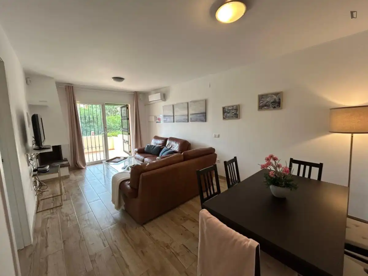 Sala d'estar de Casa o xalet de lloguer en Mijas amb Moblat, Forn i Es permeten mascotes