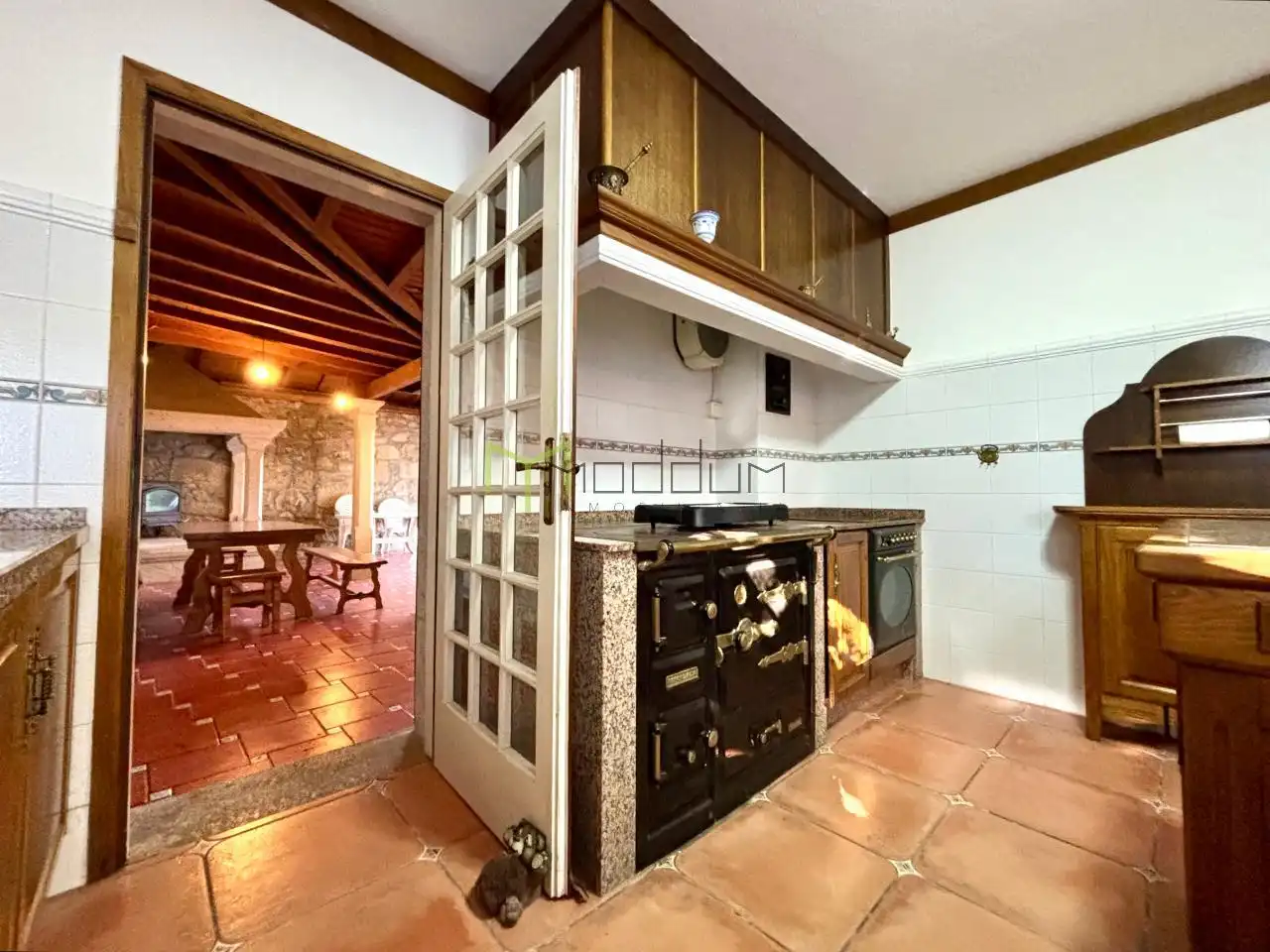Cocina de Casa o chalet en venta en Silleda con Calefacción, Jardín privado y Parquet