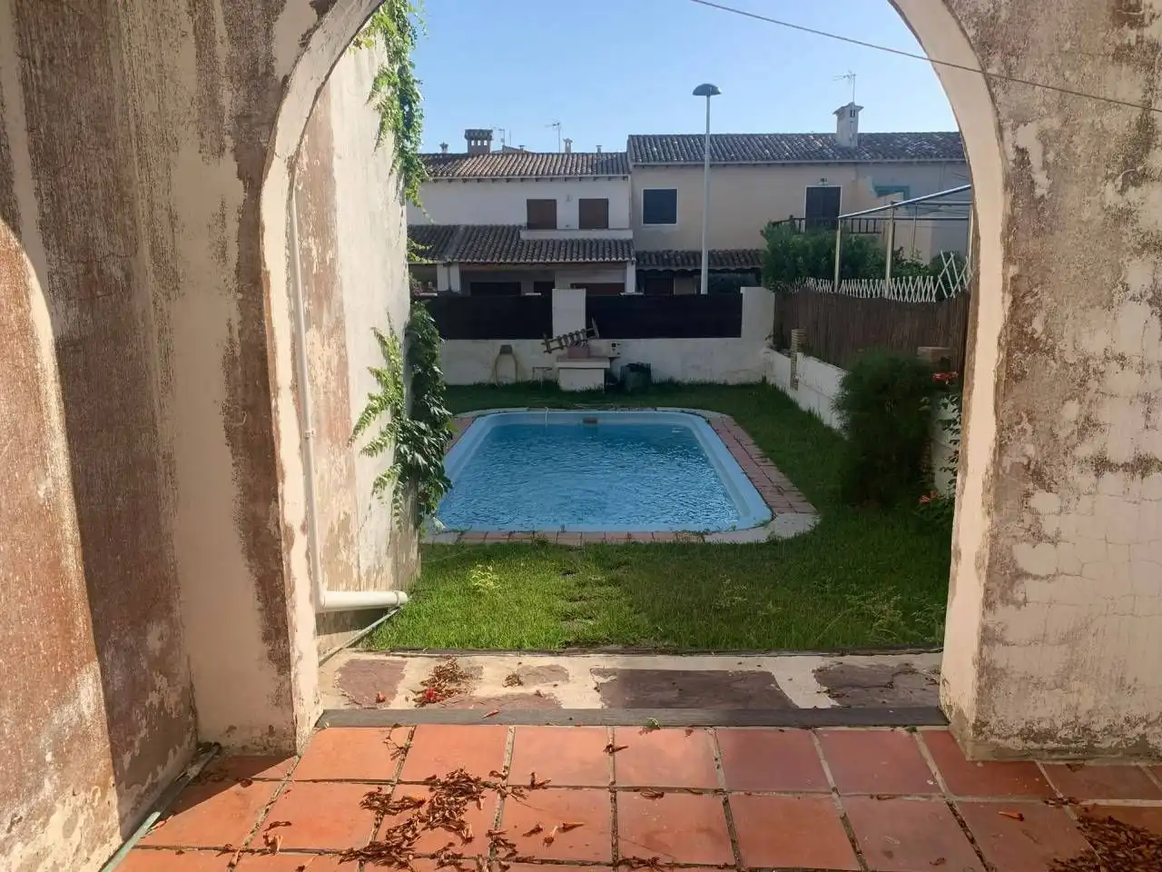 Piscina de Casa o xalet en venda en Sueca amb Calefacció, Jardí privat i Terrassa