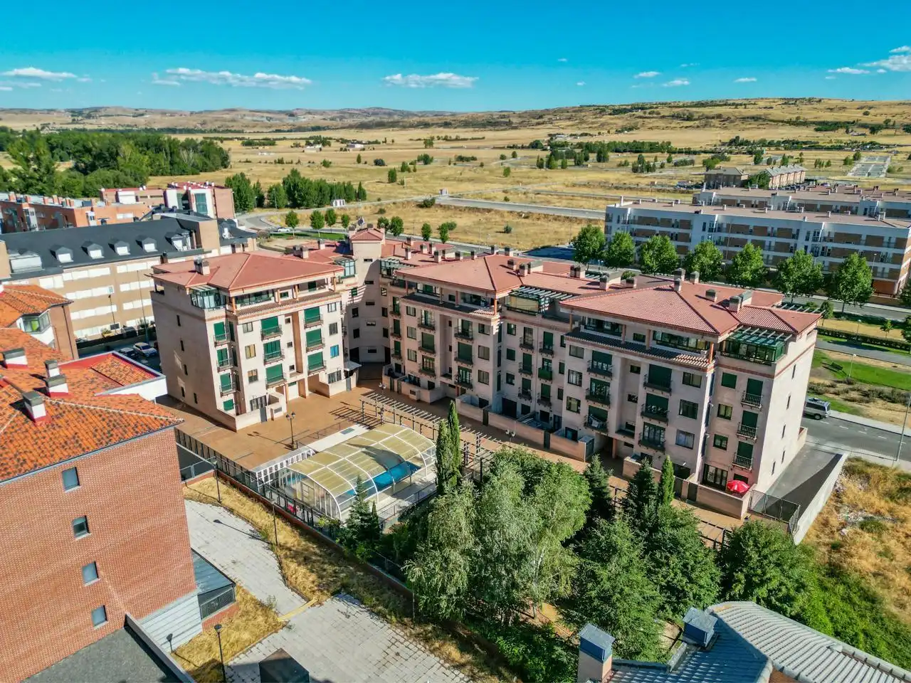 Vista exterior de Piso en venta en Sónsoles