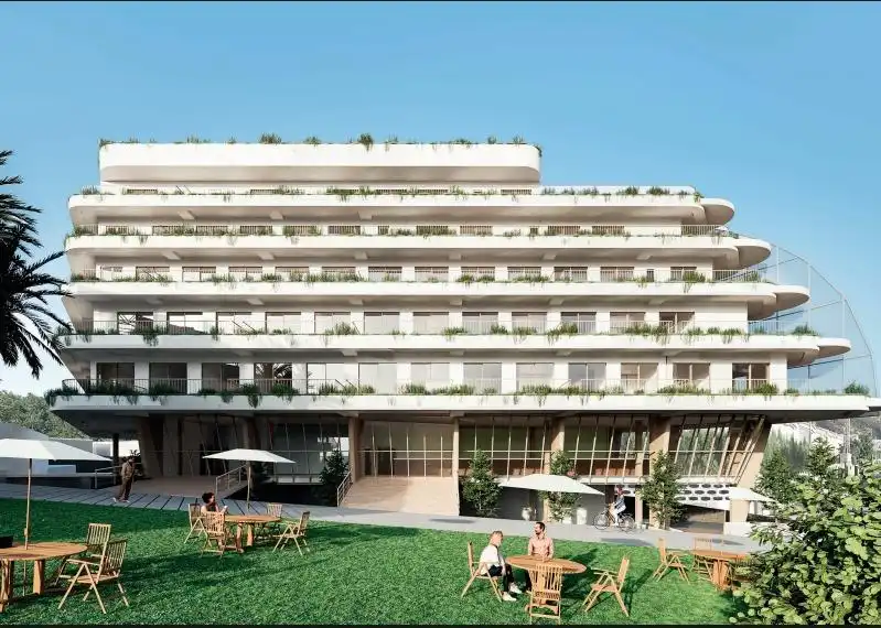 Exterior view of Apartments for sale in L'Alfàs del Pi  with Air Conditioner, Private garden and Terrace