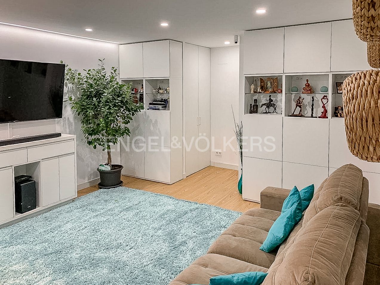 Sala d'estar de Apartament en venda en  Barcelona Capital amb Calefacció i Traster