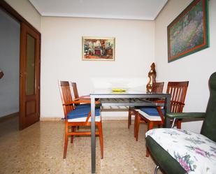 Dining room of Flat for sale in  Albacete Capital  with Heating, Terrace and Furnished