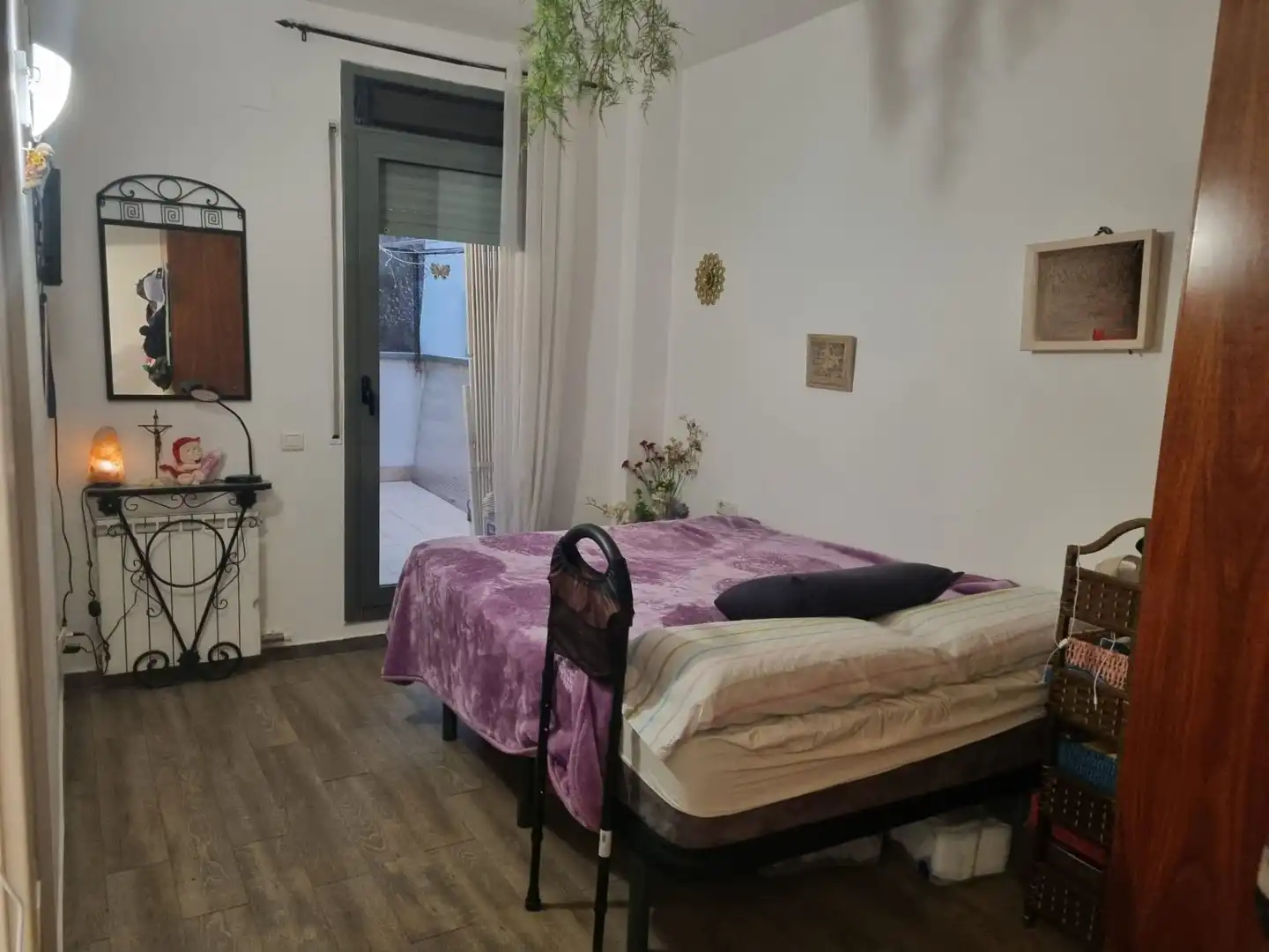 Schlafzimmer von Wohnung zum Verkauf in Badalona mit Klimaanlage und Heizung