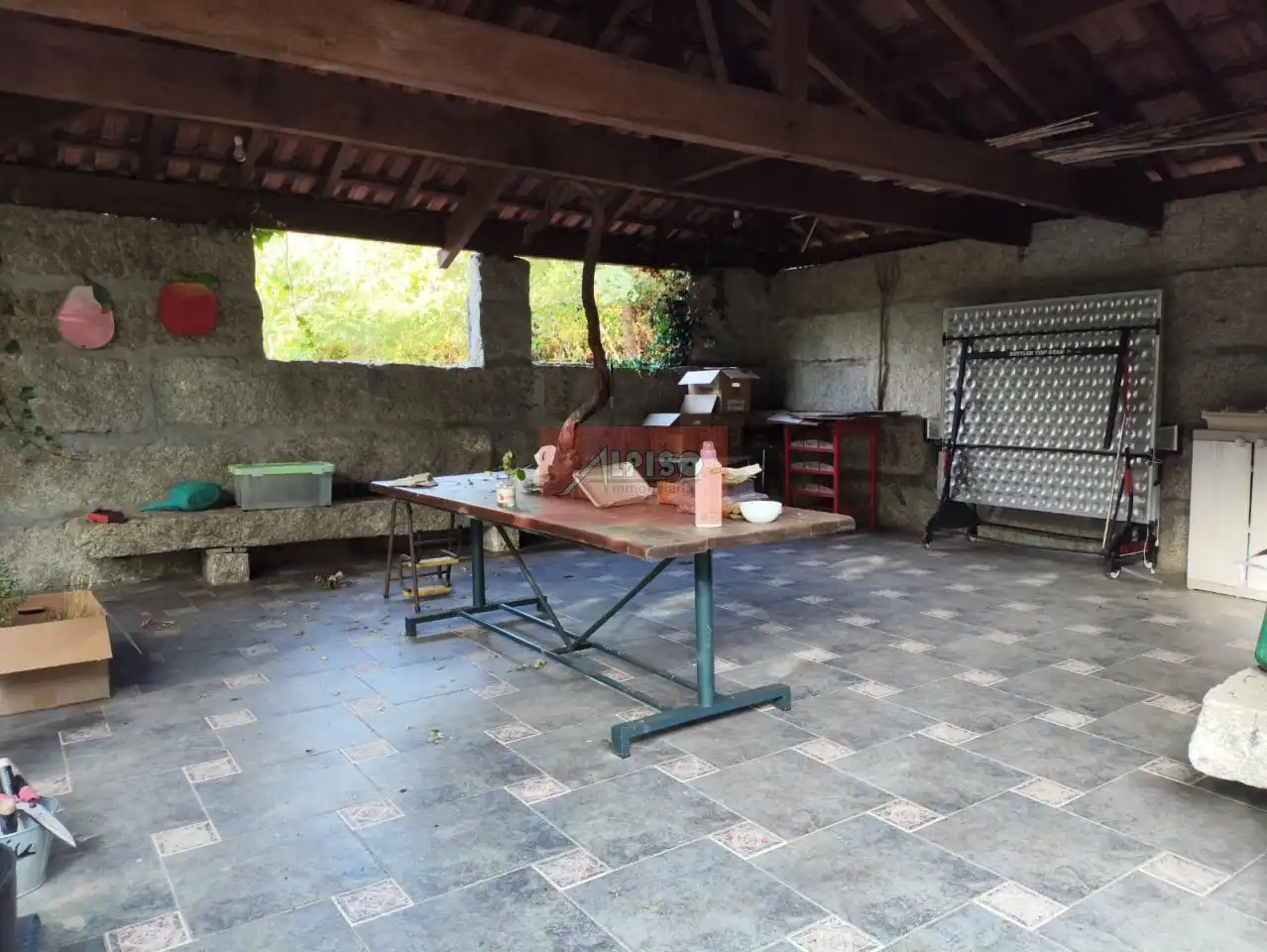 Terrassa de Casa o xalet en venda en Punxín amb Calefacció i Jardí privat