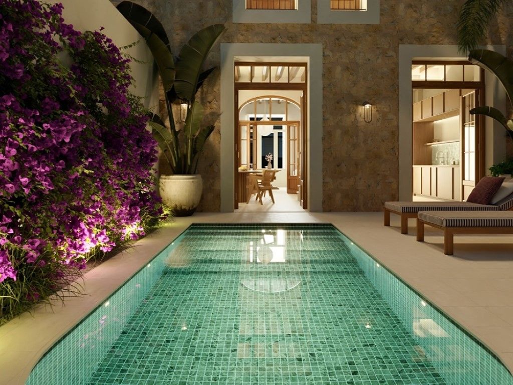 Piscina de Casa o xalet en venda en Bunyola amb Aire condicionat, Terrassa i Piscina