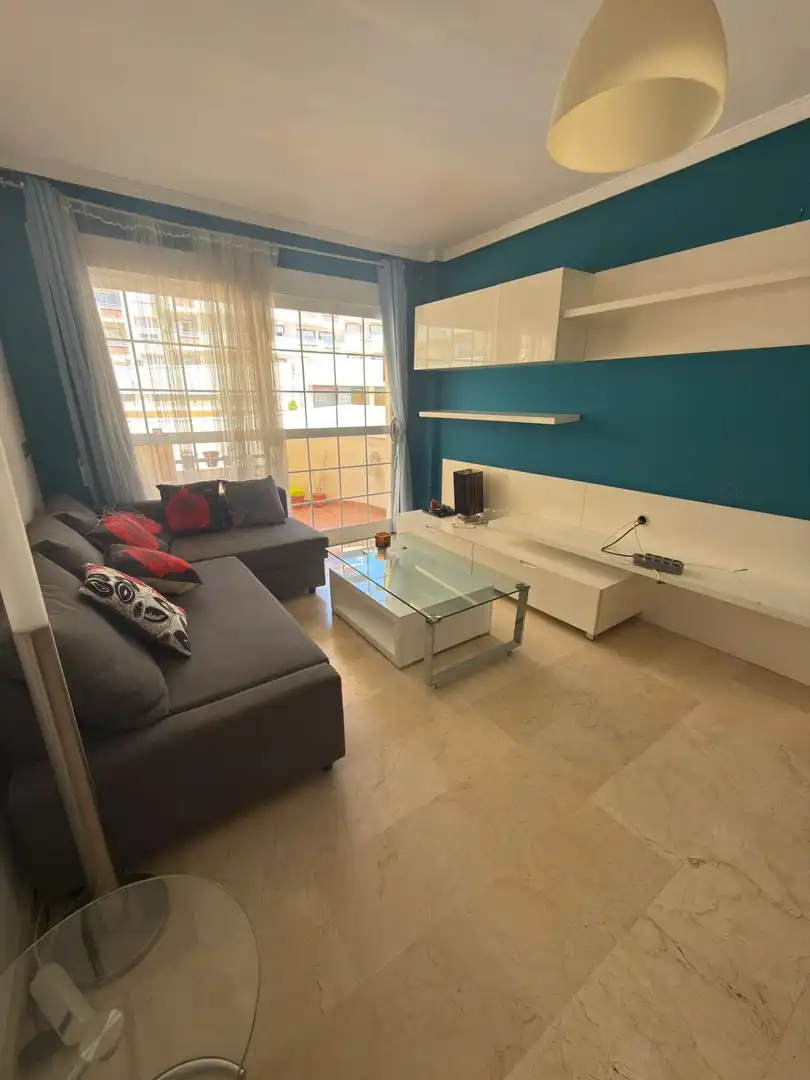 Living room of Apartments for rent in Benalmádena  with Air Conditioner, Terrace and Storage room