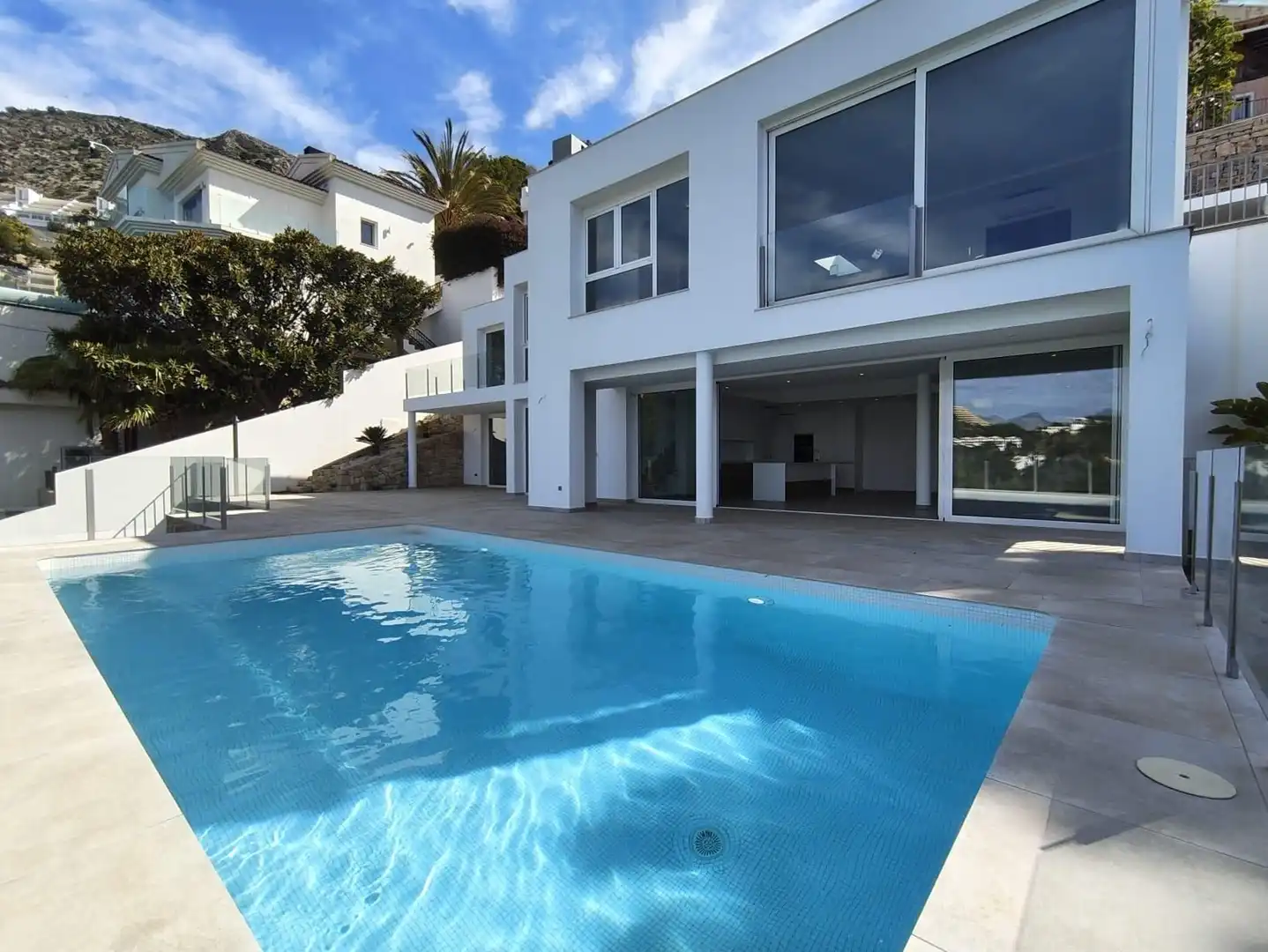 Swimming pool of Houses for sale in Altea  with Air Conditioner, Heating and Private garden