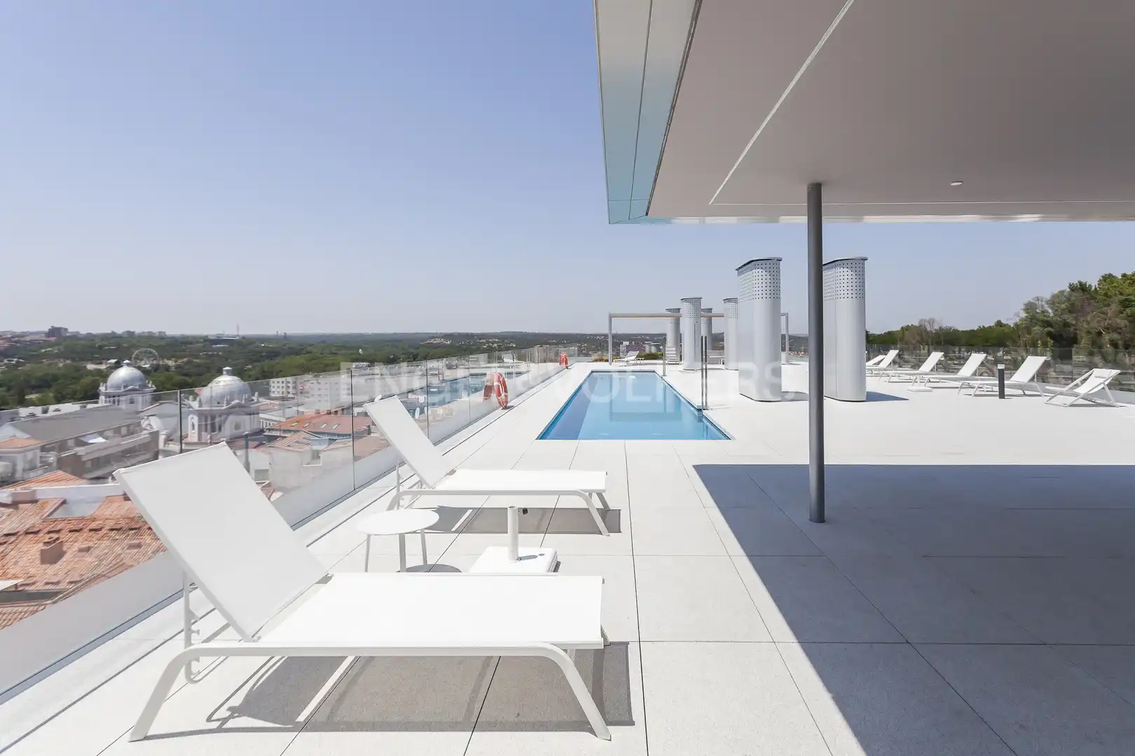 Terraza de Piso de alquiler en Madrid con Aire acondicionado, Calefacción y Terraza