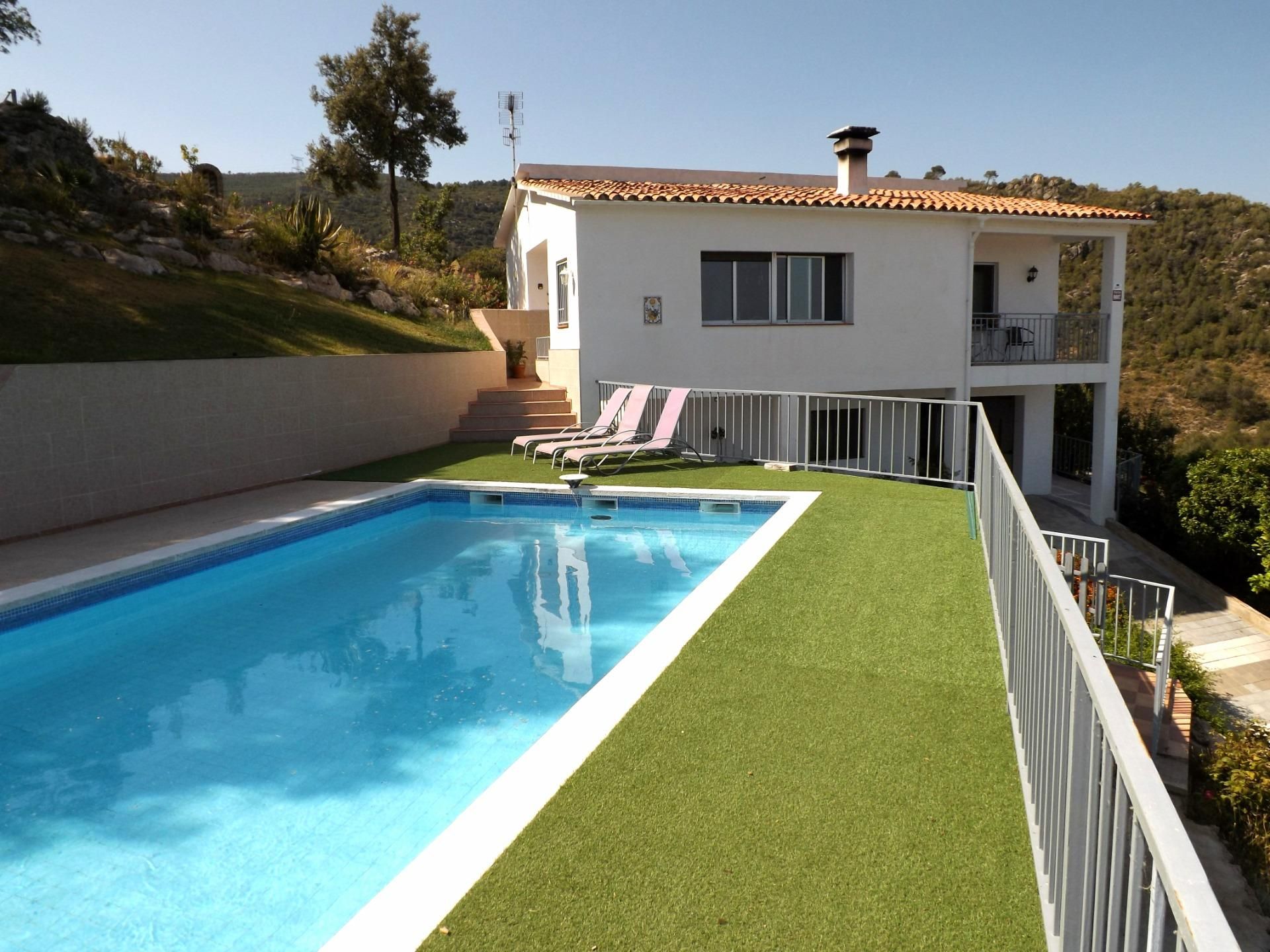 Swimming pool of House or chalet for sale in Font-rubí  with Heating, Private garden and Terrace