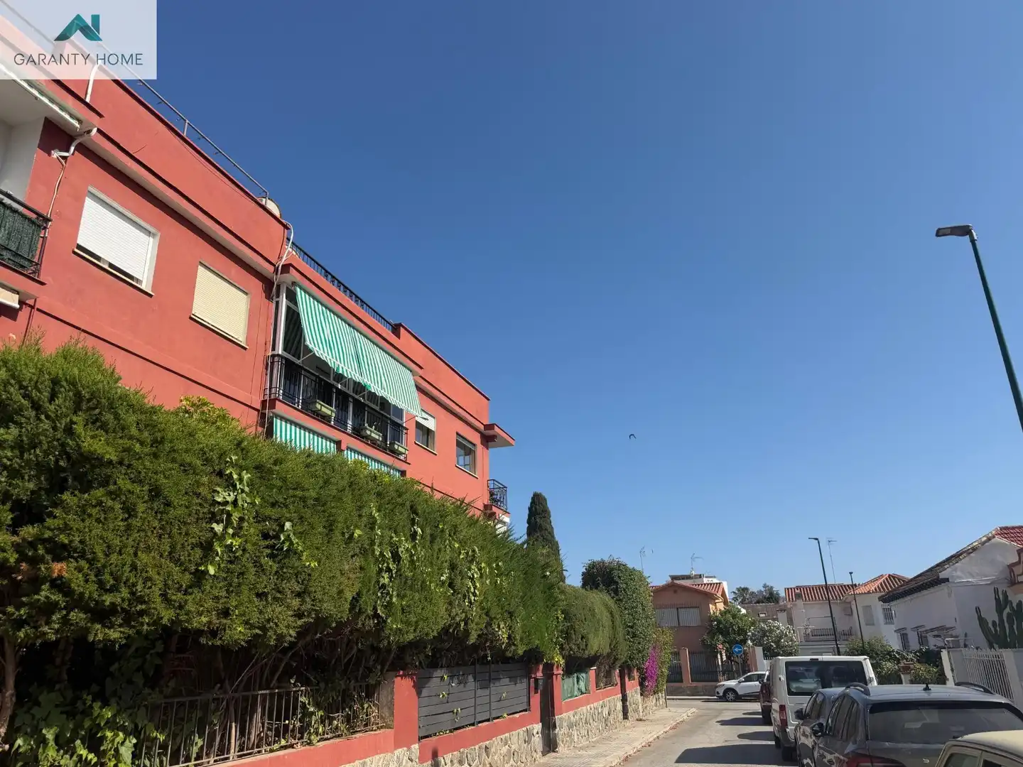 Vista exterior de Planta baja de alquiler en Málaga con Aire acondicionado, Jardín privado y Terraza