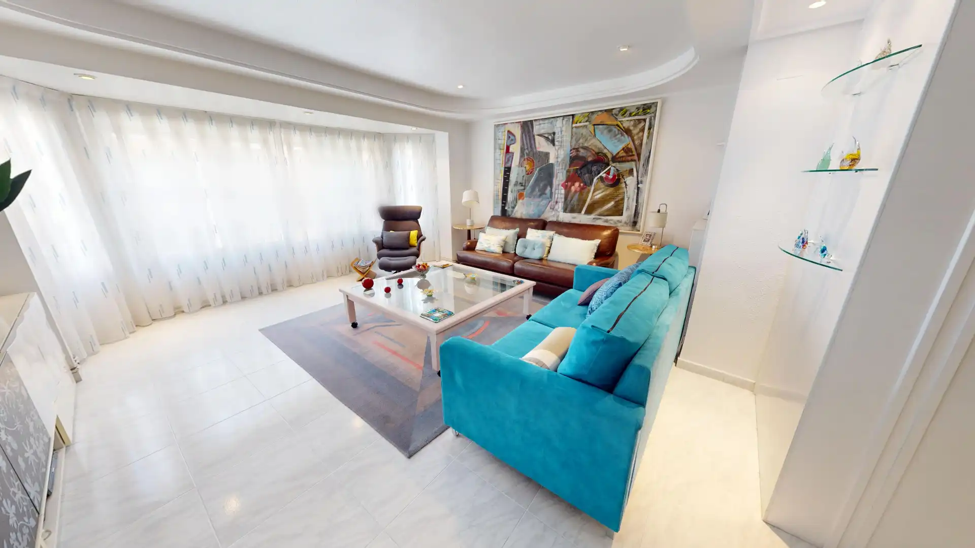 Sala de estar de Dúplex en venta en Elche / Elx con Aire acondicionado