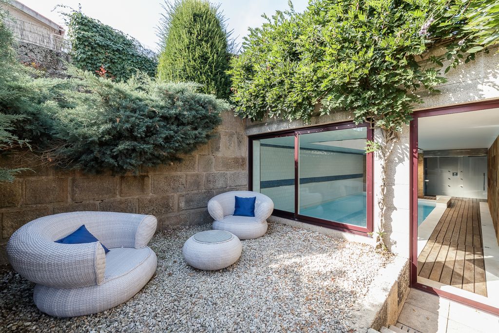 Terrassa de Casa o xalet de lloguer en Vigo  amb Calefacció i Piscina