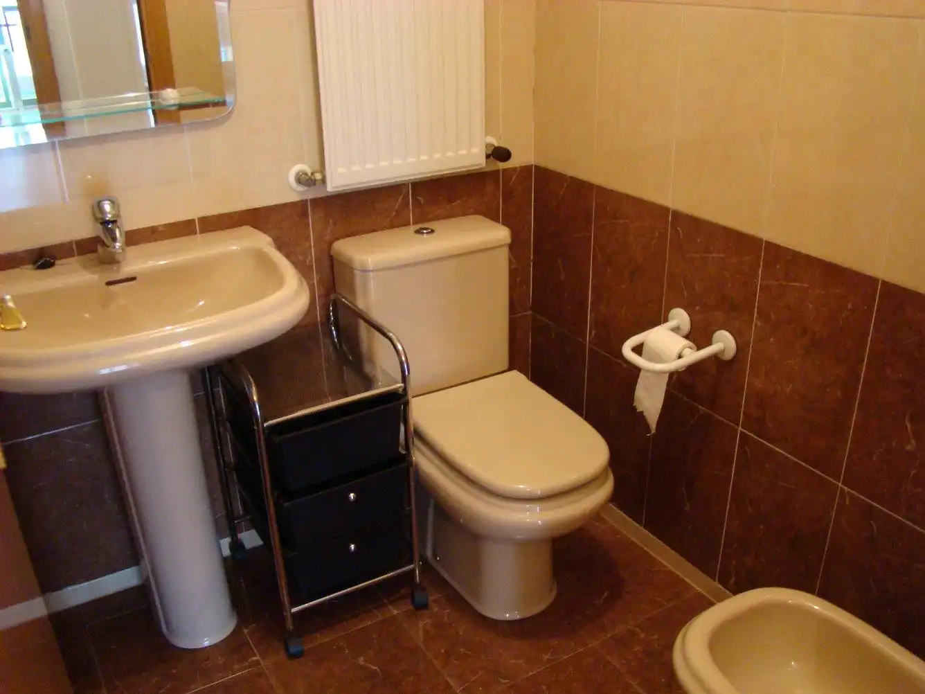 Bathroom of Flat for rent in Arroyomolinos (Madrid)  with Heating, Parquet flooring and Terrace