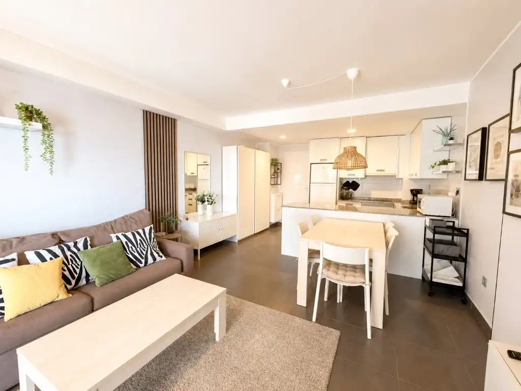 Sala d'estar de Apartament en venda en La Manga del Mar Menor amb Aire condicionat, Calefacció i Terrassa