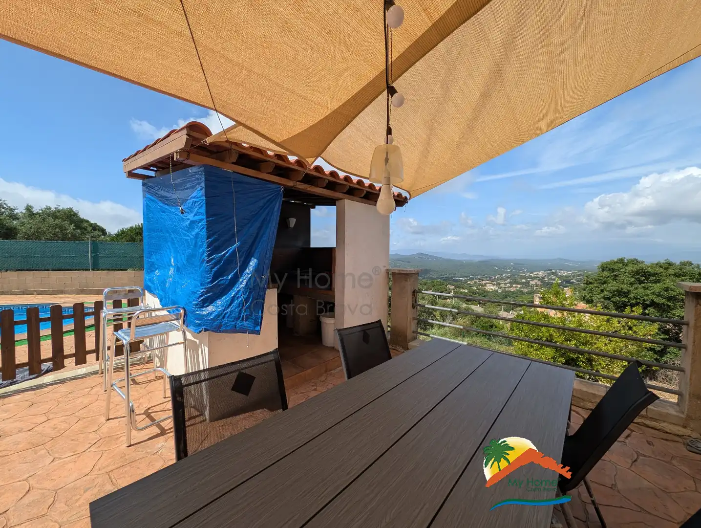 Terrassa de Casa o xalet en venda en Vidreres amb Calefacció, Jardí privat i Terrassa