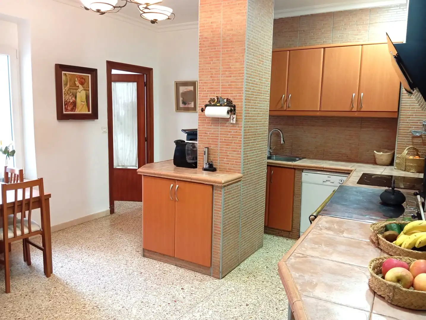 Cocina de Casa o chalet en venta en Petrer con Terraza, Amueblado y Horno