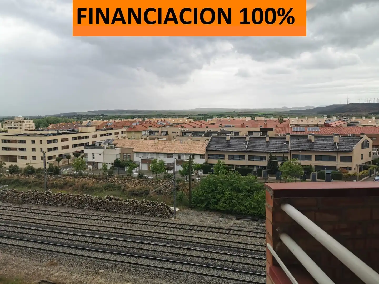 Vista exterior de Piso en venta en Tudela con Aire acondicionado, Calefacción y Terraza