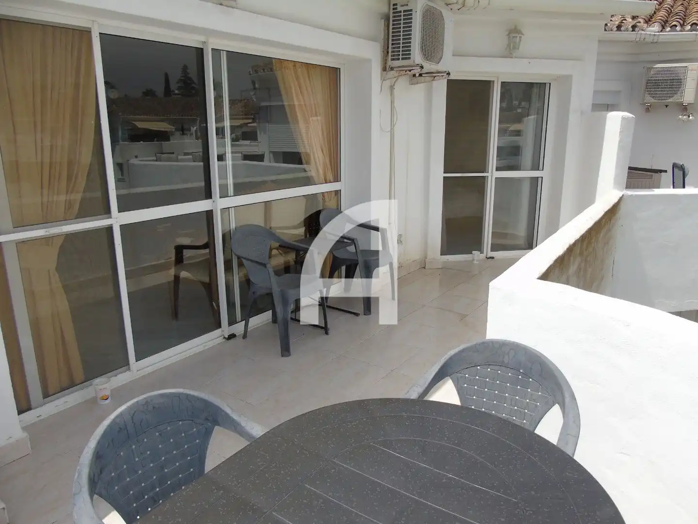 Terrasse von Dachboden zum Verkauf in Mijas mit Klimaanlage, Heizung und Terrasse