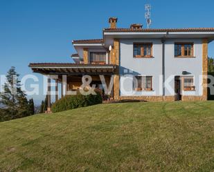 Exterior view of House or chalet for sale in Gijón   with Air Conditioner, Terrace and Swimming Pool