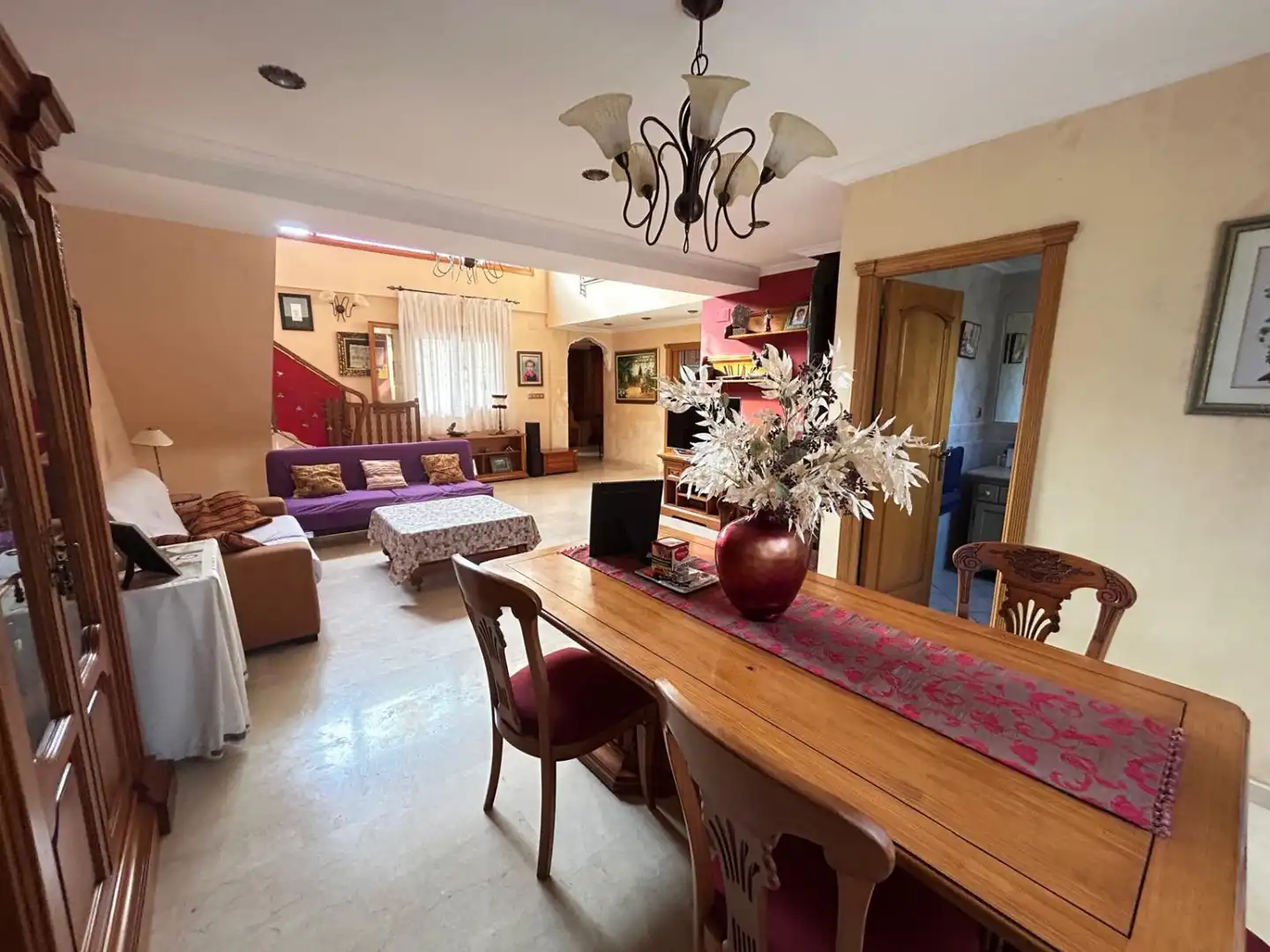 Wohnzimmer von Country house zum Verkauf in Crevillent mit Heizung, Privatgarten und Schwimmbad
