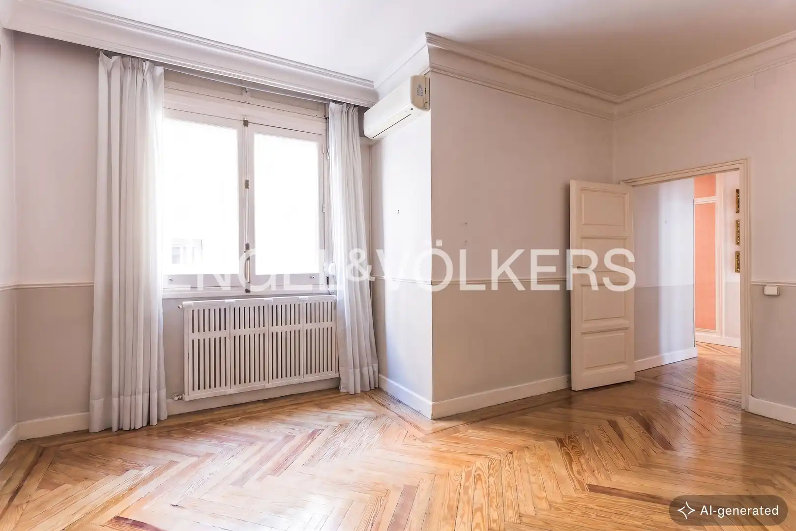 Bedroom of Flat for sale in Madrid  with Air Conditioner, Heating and Storage room