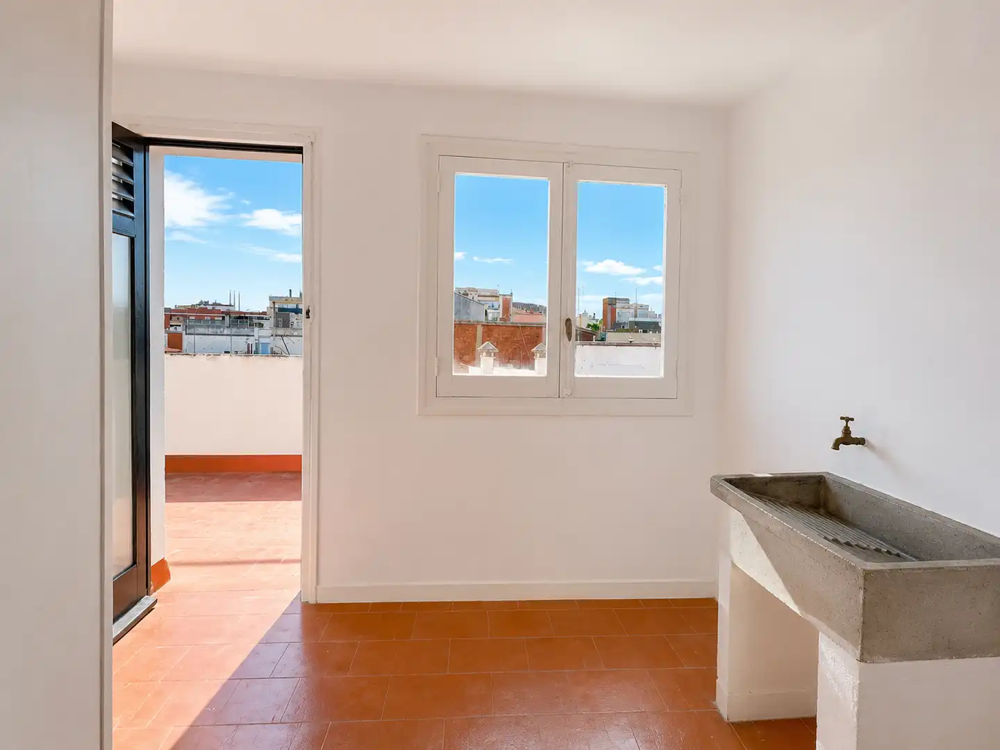 Terrassa de Dúplex en venda en Badalona amb Aire condicionat, Calefacció i Terrassa