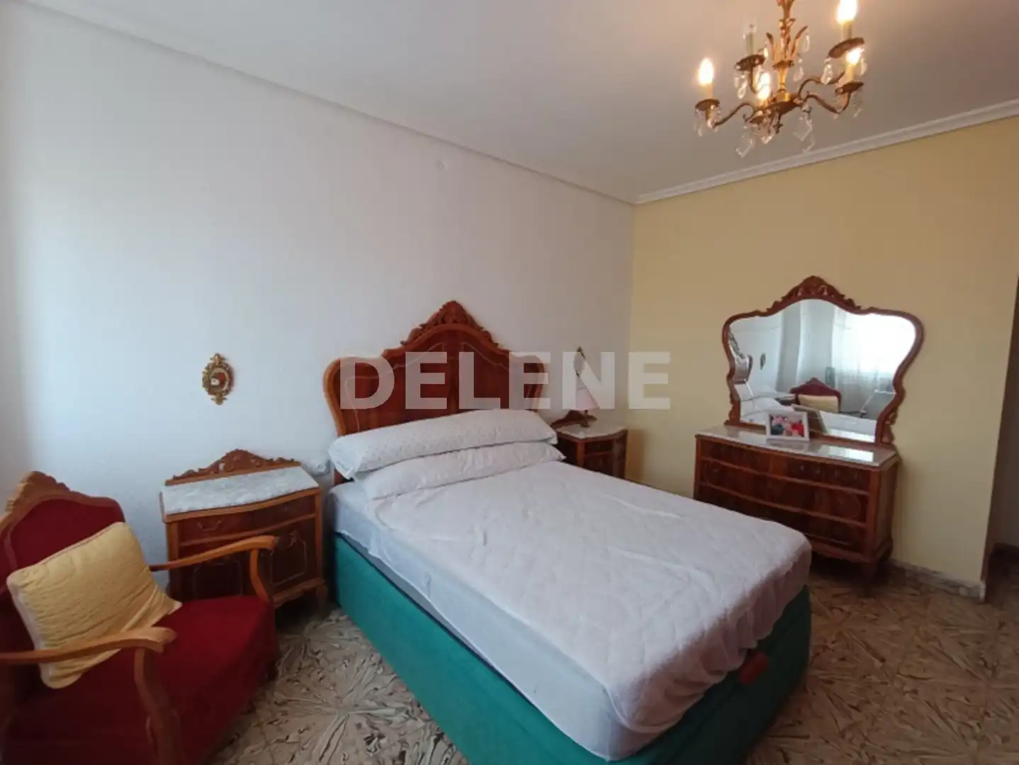 Bedroom of Flat for sale in Hellín  with Air Conditioner, Terrace and Furnished