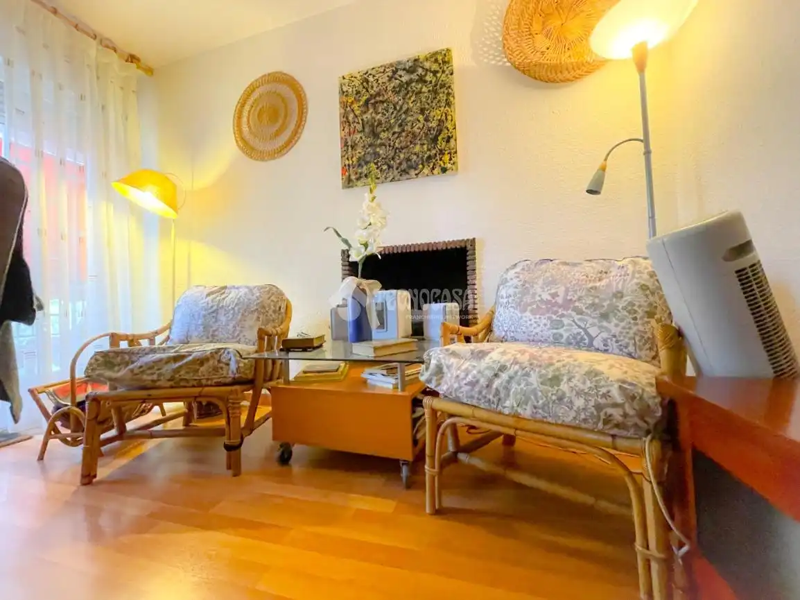 Sala d'estar de Pis en venda en Guadarrama amb Calefacció i Terrassa
