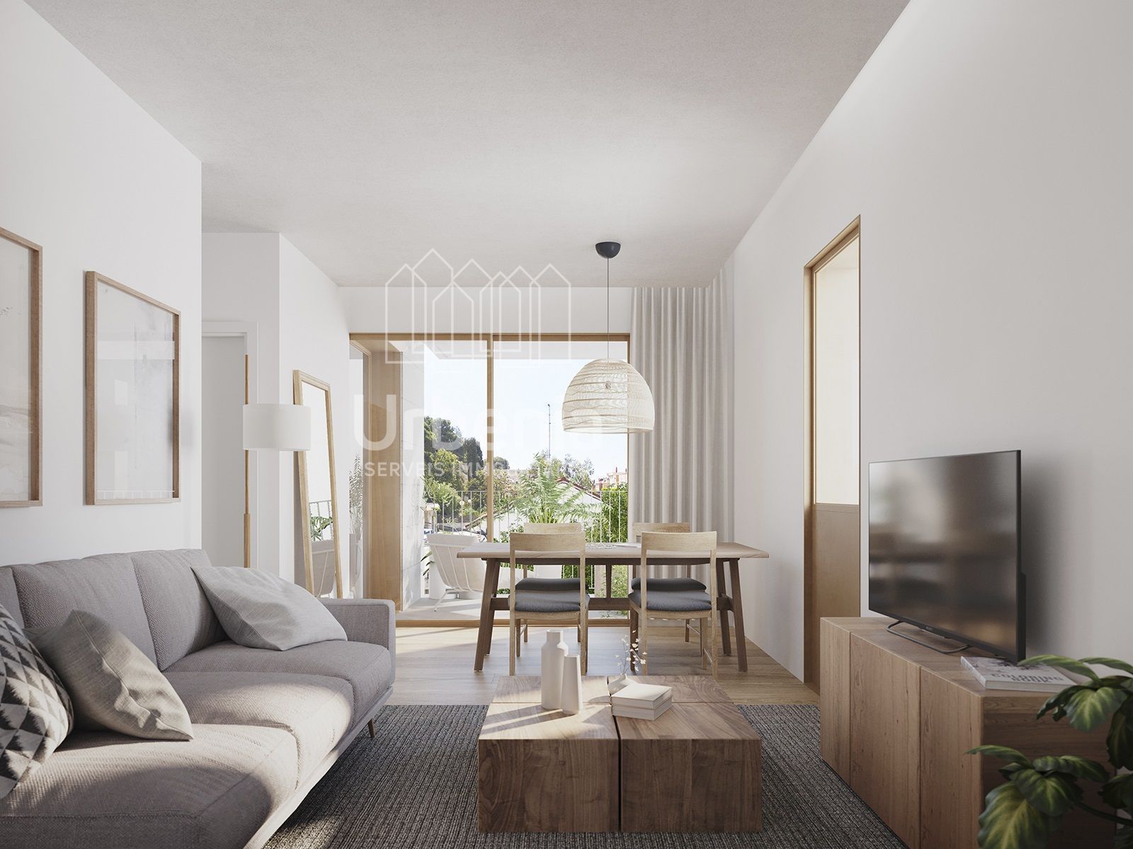 Living room of Duplex for sale in Arenys de Mar  with Air Conditioner, Heating and Terrace