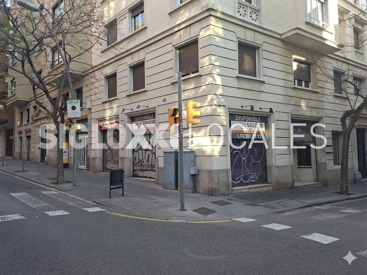 Vista exterior de Local de lloguer en Barcelona