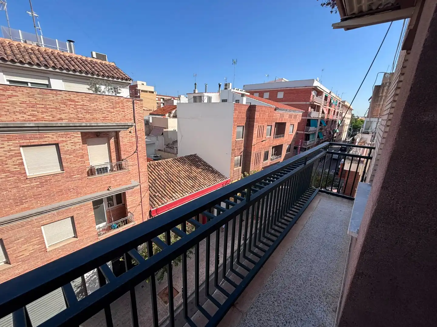 Terrasse von Wohnung zur Miete in Burjassot mit Klimaanlage, Möbliert und Ofen