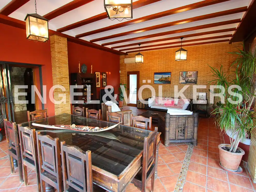 Sala d'estar de Casa o xalet en venda en Xàtiva amb Aire condicionat, Calefacció i Jardí privat