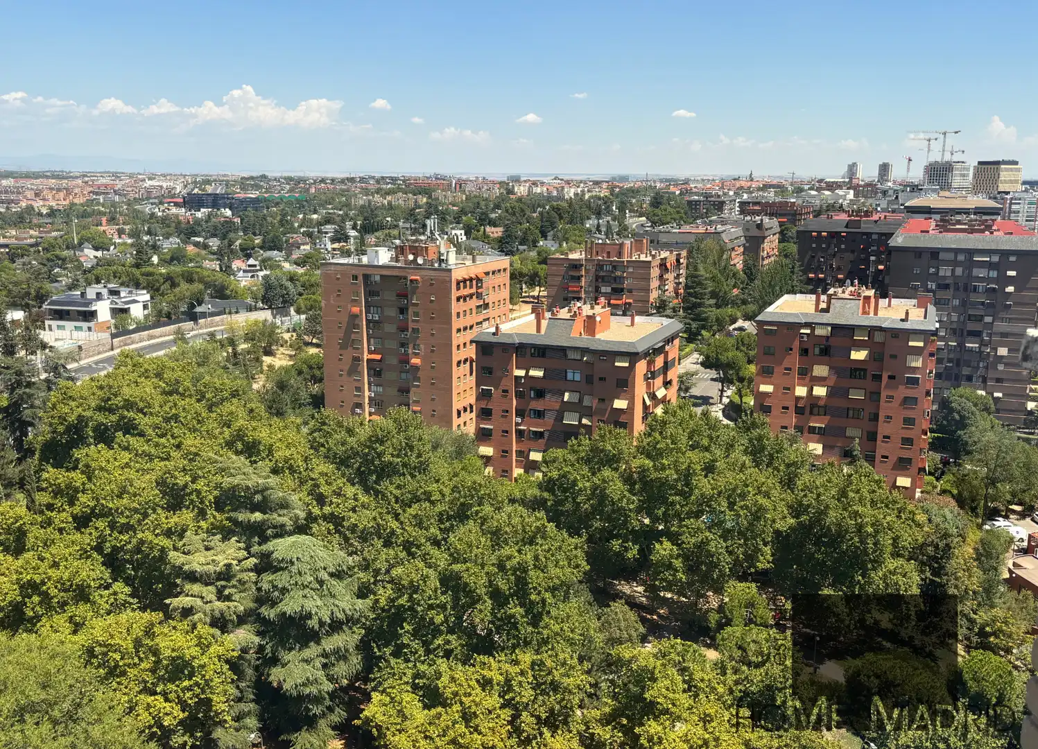 Exterior view of Flat for rent in Madrid  with Air Conditioner, Heating and Terrace