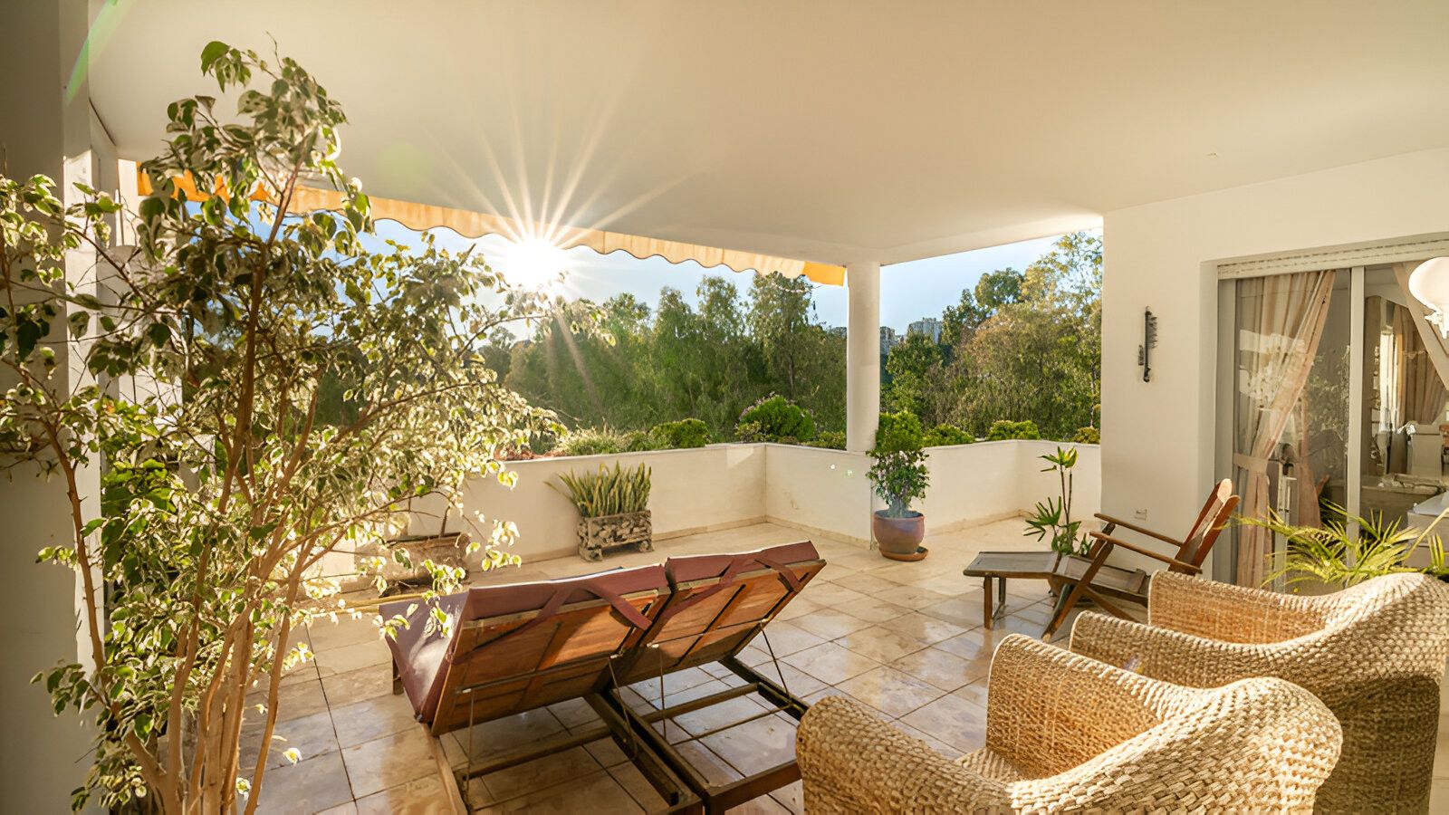 Terrassa de Apartament en venda en Marbella amb Aire condicionat, Terrassa i Piscina