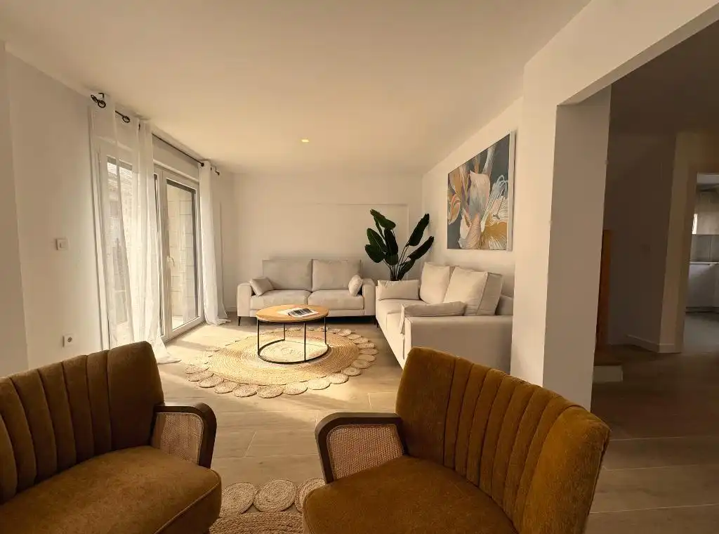 Living room of Houses for sale in Molledo  with Heating, Private garden and Storage room