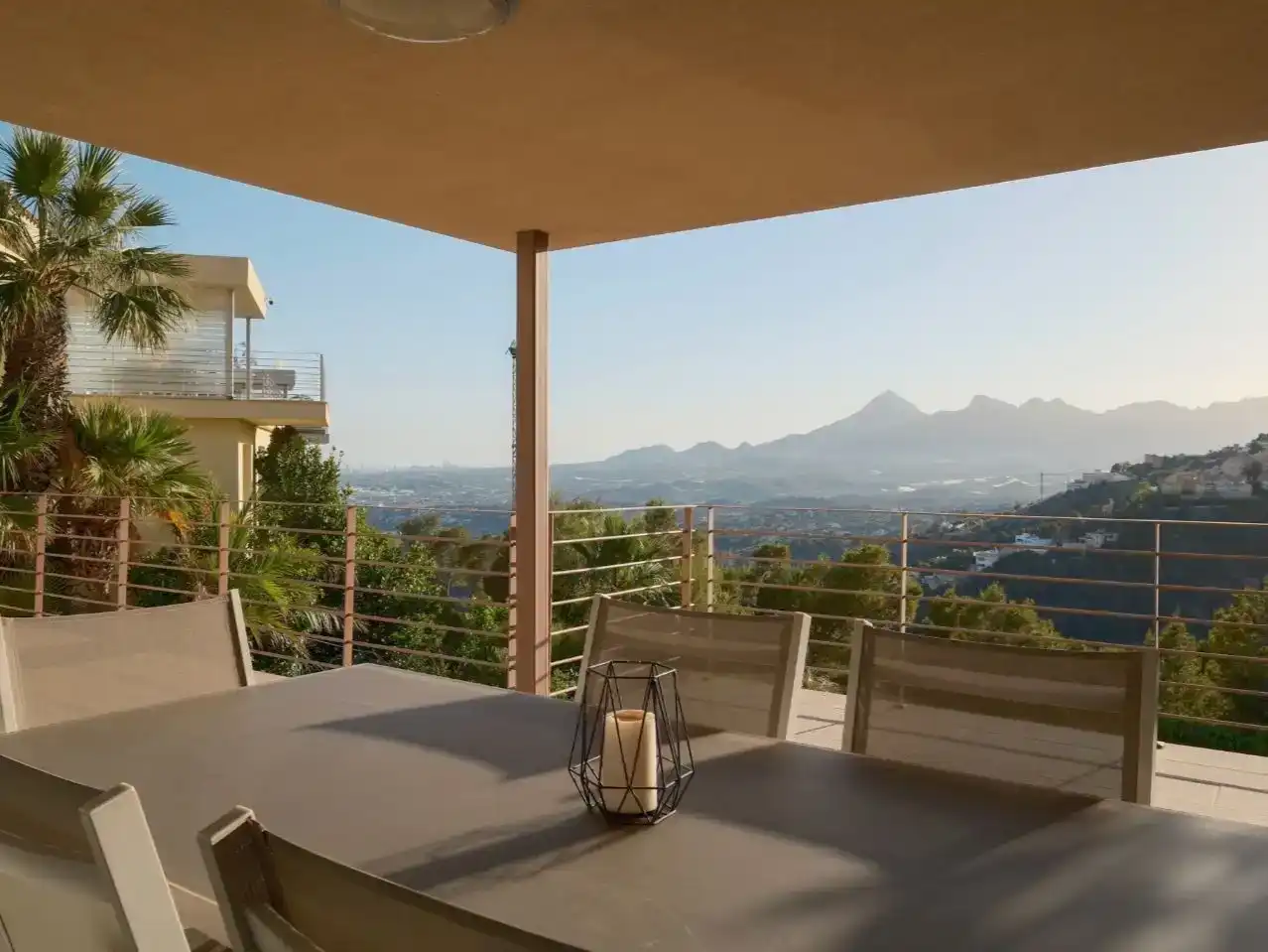 Terraza de Casa o chalet en venta en Altea con Aire acondicionado y Piscina
