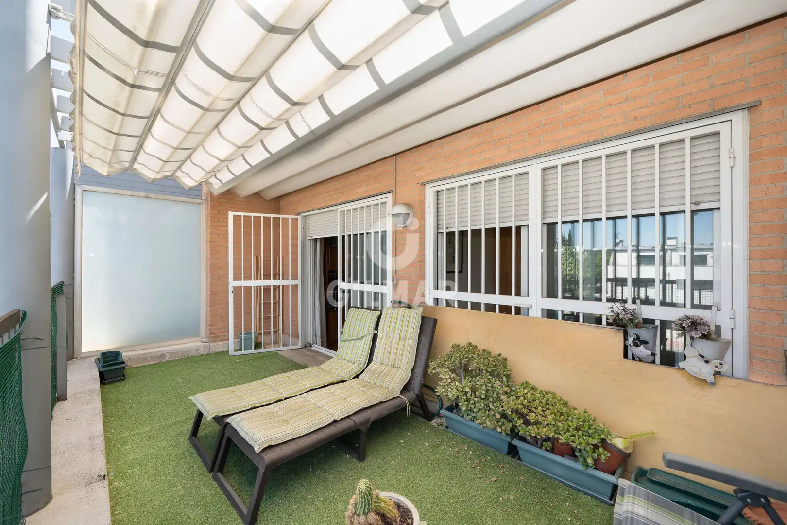 Terrace of Detached homes for sale in Madrid  with Heating, Private garden and Swimming Pool