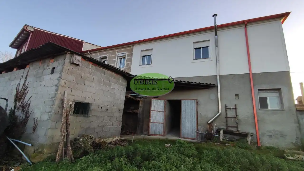 Vista exterior de Casa o chalet en venta en A Bola  con Calefacción, Jardín privado y Terraza