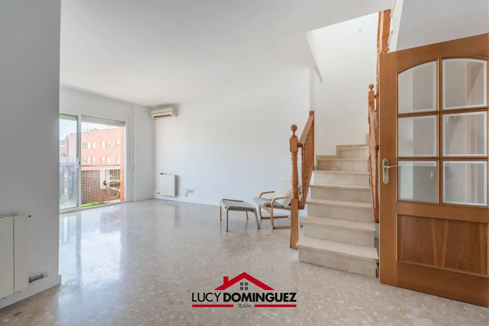 Wohnzimmer von Maisonette zum Verkauf in Mataró mit Klimaanlage, Heizung und Terrasse