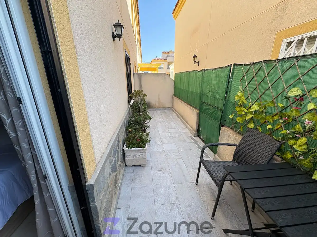 Terrace of Flat for rent in Daya Nueva  with Air Conditioner, Heating and Terrace