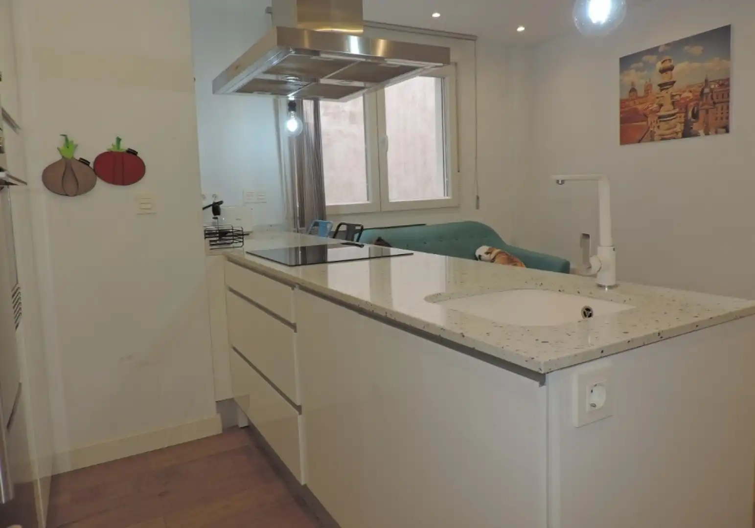 Küche von Wohnung zur Miete in Salamanca mit Heizung und Möbliert