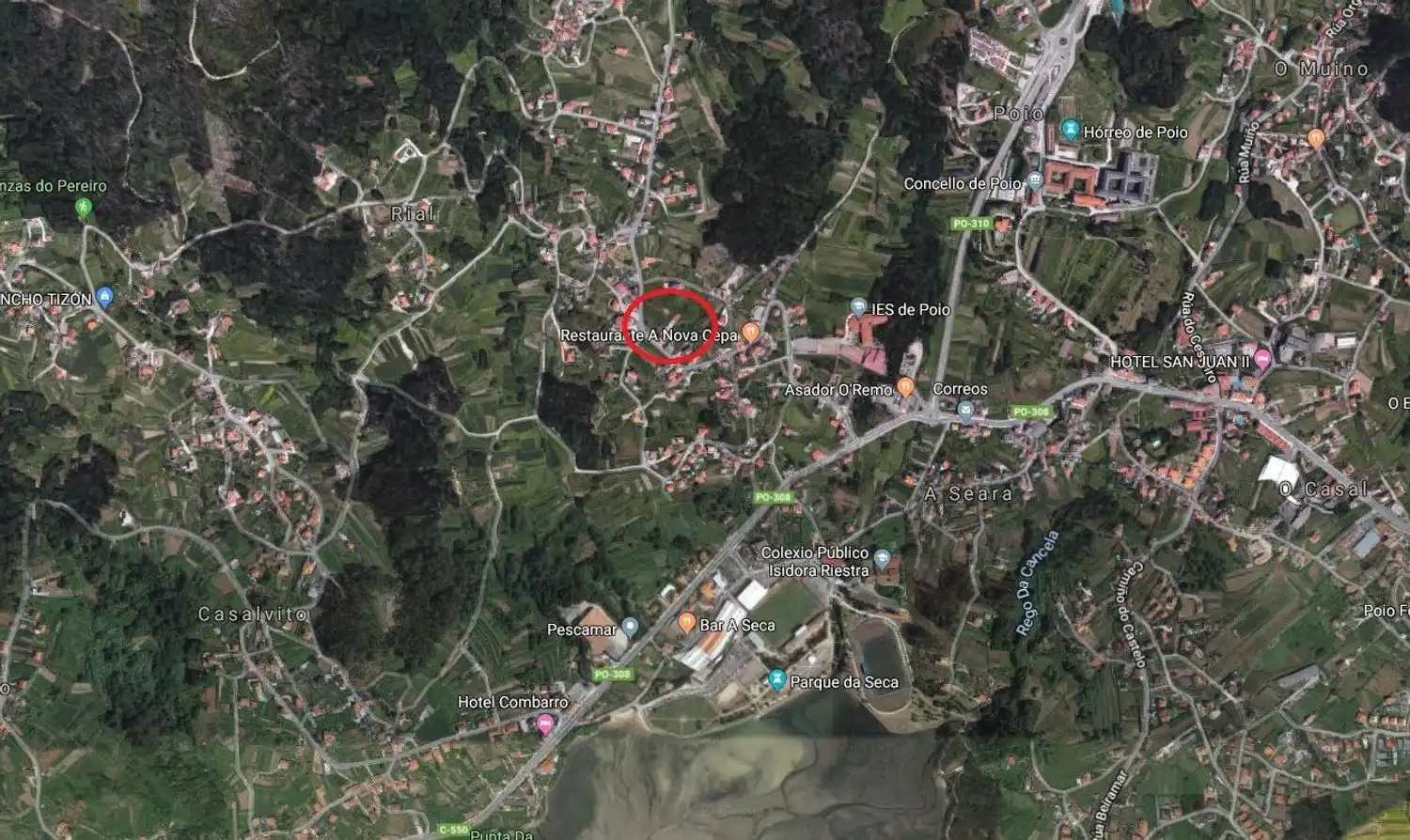 Residencial en venta en Poio