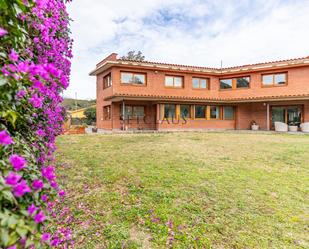 Exterior view of House or chalet for sale in Cabrera de Mar  with Air Conditioner, Heating and Private garden