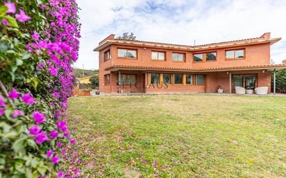 Exterior view of House or chalet for sale in Cabrera de Mar  with Air Conditioner, Heating and Private garden