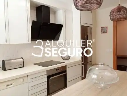 Kitchen of Flat for rent in Oleiros  with Heating and Furnished